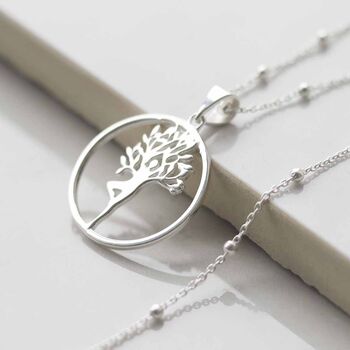 Sterling Silver Mother Nature Necklace, 5 of 6