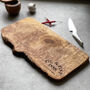 Your Own Logo Engraved Olive Wood Chopping/Cheese Board, thumbnail 3 of 10