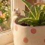 Peeking Cat Planter, thumbnail 3 of 4