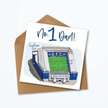 Everton Father's Day Card, Goodison Park, 2 of 4