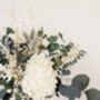 Gwen Preserved Hydrangea And Eucalyptus Bouquet, thumbnail 4 of 7