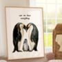 Penguins 'First We Had Each Other' Print Set Of Three, thumbnail 4 of 4