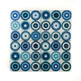 Denim Blue Circles Tile, thumbnail 4 of 12