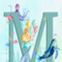 Alphabet Underwater Mermaid Posters, thumbnail 11 of 12