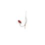 Sterling Silver Bar Oval Natural Stone Ring, thumbnail 5 of 12