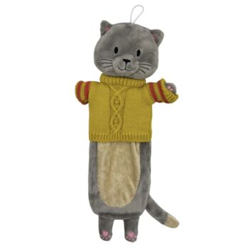Hot Water Bottle Cat In Jumper, 3 of 4