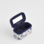 Blue Ditsy Jewellery Box Mini, thumbnail 4 of 5