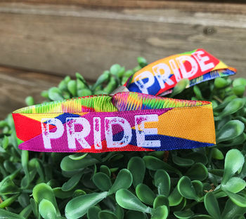 Pride Wristbands / Gay Pride Rainbow Wristbands, 2 of 4