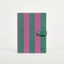 Personalised Notebook Journal A5 Striped, thumbnail 4 of 4