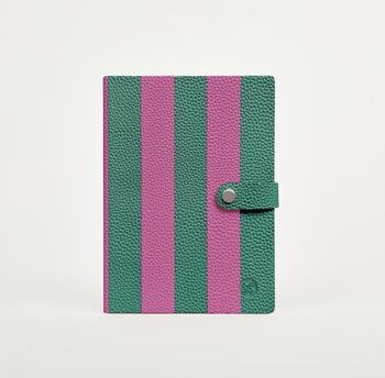 Personalised Notebook Journal A5 Striped, 4 of 4