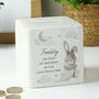 Personalised Baby Bunny Money Box, thumbnail 1 of 6