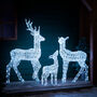 Twinkly Smart LED Light Up Christmas Reindeer Family, thumbnail 8 of 12