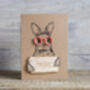 Personalised Easter Bunny Card Making Kit, thumbnail 2 of 2