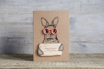 Personalised Easter Bunny Card Making Kit, 2 of 2