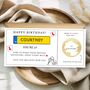 Driving Lessons Scratch To Reveal Card, Surprise Birthday Voucher, Surprise Ticket, thumbnail 1 of 5