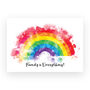 Family Rainbow Print Personalised, thumbnail 5 of 7