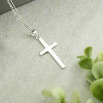 In Loving Memory Cross Necklace And Box, 7 of 8