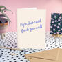 Hope This Card Finds You Well | Workmate Card, thumbnail 1 of 2