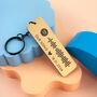 Personalised Shimmer Spotify Code Our Song And Date Keyring, thumbnail 2 of 5