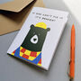 Daddy Bear Dad Fix It, A6 Card Father's Day Card, thumbnail 4 of 5