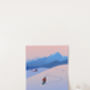 Go Snowboarding Travel Poster Art Print, thumbnail 2 of 8