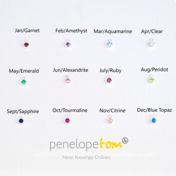 Luxury 60th Birthday 1966 Sixpence Birthstone Necklace, 3 of 8