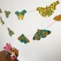 Moths Recycled Paper Garland, thumbnail 2 of 5