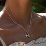 Sterling Silver Personalised Bee Necklace, thumbnail 3 of 12