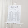 Moon And Stars Wedding Banquet Table Plan Sign, thumbnail 1 of 3