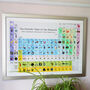 The Illustrated Periodic Table Of The Elements Print, thumbnail 1 of 2
