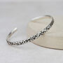 Sterling Silver Leopard Print Cuff, thumbnail 1 of 5