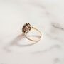 Vintage Florence Garnet And Opal Ring, thumbnail 4 of 5