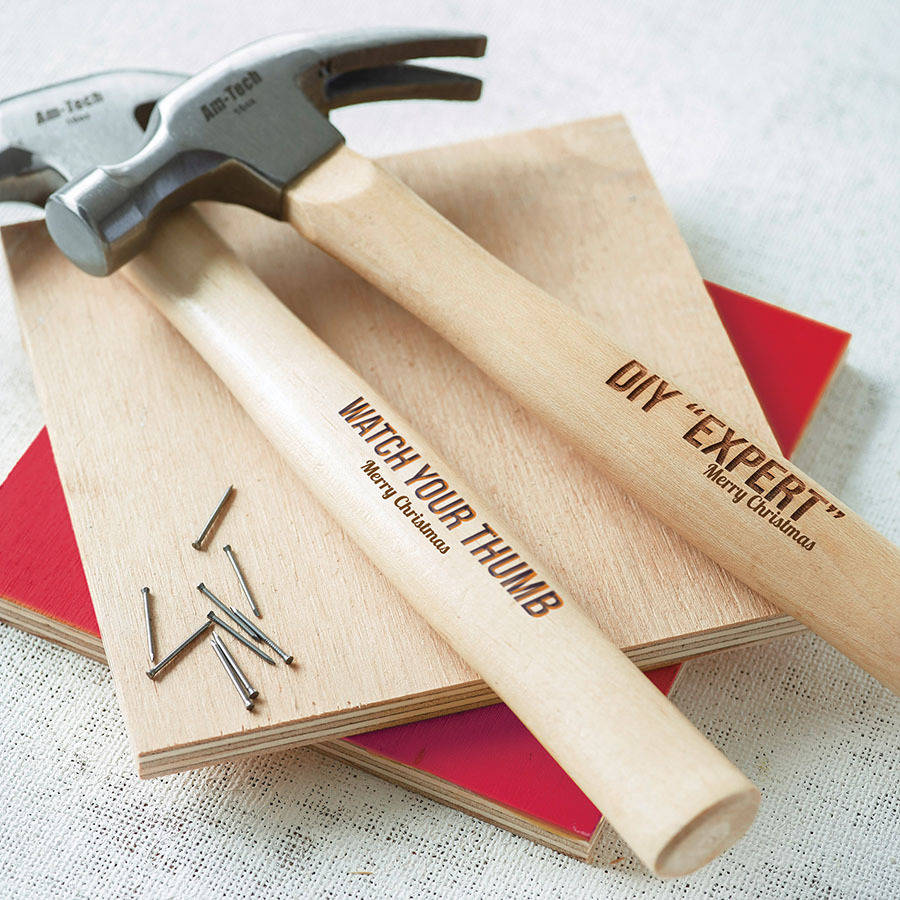 personalised hammer by auntie mims | notonthehighstreet