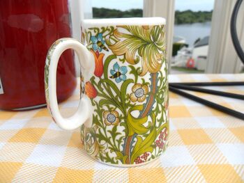 Cream Jug In Golden Lily Design, 5 of 7