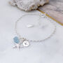 Personalised Sterling Silver Starfish Bracelet, thumbnail 4 of 7