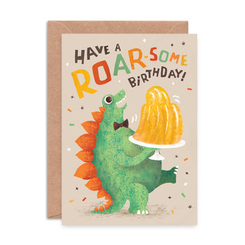Have A Roar Some Birthday Card, 3 of 3