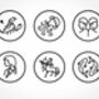 Zodiac Birthstone Molton Pendant, thumbnail 5 of 6