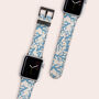 Blue Coral Vegan Leather Apple Watch Band, thumbnail 1 of 6