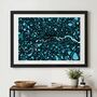 London Map Print | Hand Drawn London Wall Art | Limited Edition City Map | Contemporary London Gift, thumbnail 1 of 7