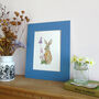 Hare And Harebell Giclee Fine Art Print, thumbnail 6 of 8