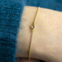 Dainty Swarovski Crystal Birthstone Bracelet, thumbnail 3 of 7