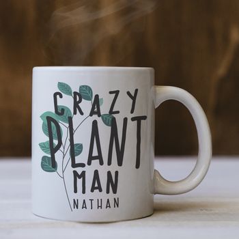 Crazy Plant Lady Or Plant Man Gardening Mugs, 2 of 4