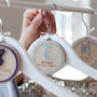 Personalised Wedding Bridal Hanger Charm, thumbnail 2 of 6