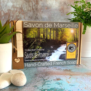 Handmade French Soaps 'Fresh' Gift Set, 5 of 6