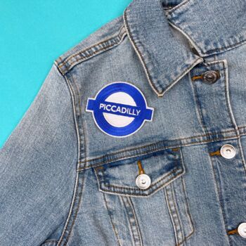 Transport For London Piccadilly Line Sew On Patch, 2 of 2