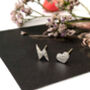 Well Done Exam Sterling Silver Lightening Bolt And Heart Mismatched Earrings, thumbnail 7 of 12