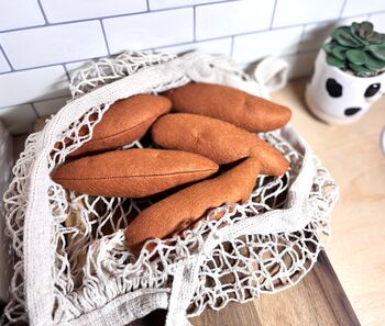 Pretend Play Felt Food Sweet Potatoes, 3 of 3