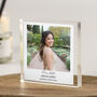Personalised Prom Photo Acrylic Block – School Leavers Keepsake Gift, thumbnail 1 of 3