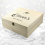 Personalised Minimalist Engraved Christmas Box, thumbnail 3 of 5