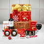 Winter Favourites Christmas Hamper With Red Wine, thumbnail 1 of 4